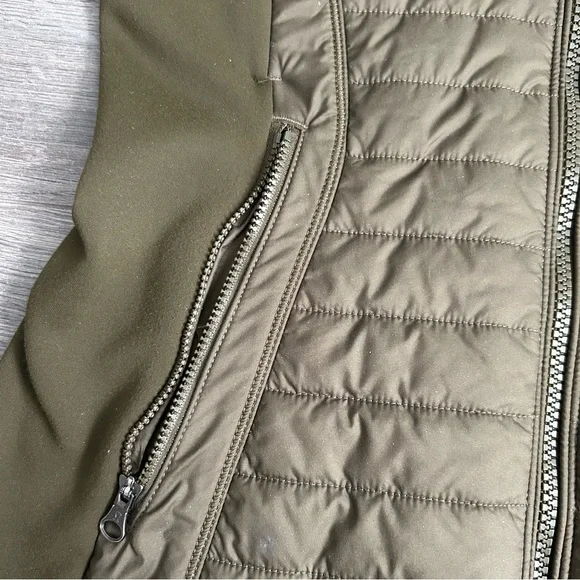 Lululemon Athletica Green Quilted Utility Jacket - Picture 6 of 11